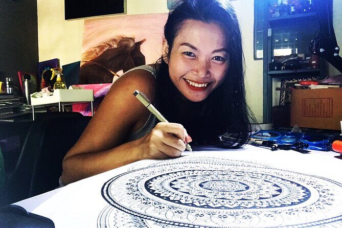 3 Hours Mandala Art Workshop Activity in Phuket - Step-by-step teaching that’s actually beginner-friendly