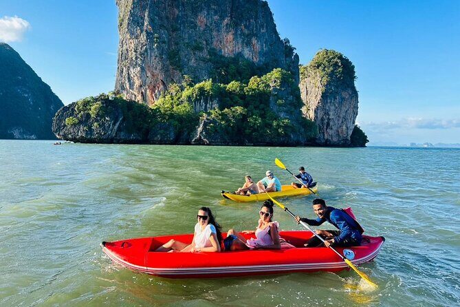 5 in 1 James Bond Tour by Long Tail Boat - Stop 1 in Phang Nga Bay: sea canoeing through mangroves