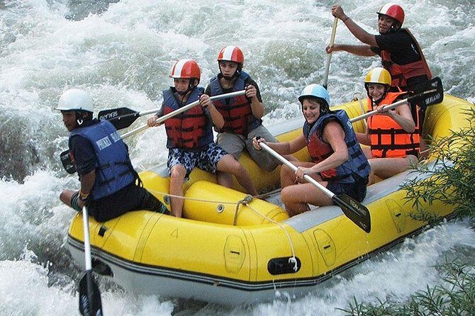 5 km White Water Rafting + ATV 1 Hour Tour From Phuket - Tone Pariwat waterfall walk and swimming break