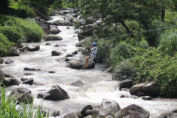 Bamboo Rafting, ATV Riding and Zip Line Tour From Phuket - Thai lunch and fruit: a real reset between adrenaline moments