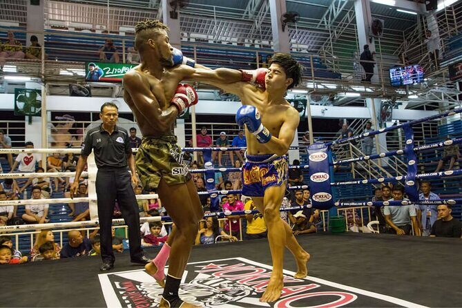 Bangla Boxing Stadium Muay Thai Ticket in Phuket - Entering Bangla Boxing Stadium in Patong at 9pm
