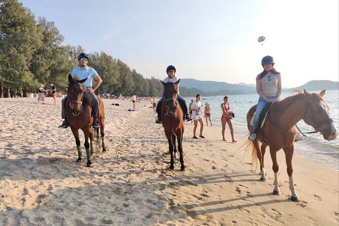 Beach Horse Riding Activity in Phuket - Riding into the water: cool factor, practical caution