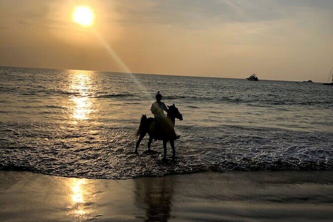 Beach Horse Riding At Sunset In Phuket - Safety, helmets, and the 85 kg weight limit