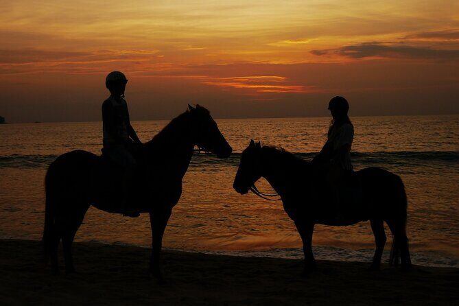 Beach Horse Riding At Sunset In Phuket - Photos on the beach: where the value shows up