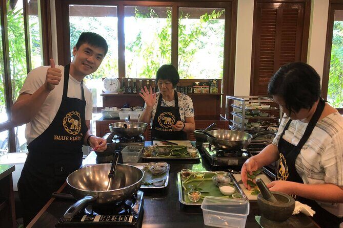 Blue Elephant Thai Cooking Class with Market Tour in Phuket - Lunch Time: Eating What You Cook (and Enjoying the Proof)