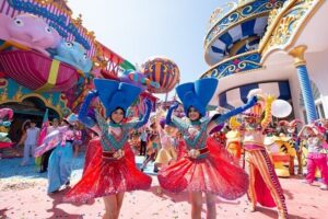 Carnival Magic Entry Ticket With Buffet Dinner - Tickets, buffet hours, and parade timing (5:30 to 8:30, then 8:30pm)