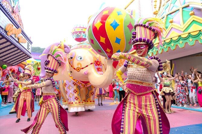 Carnival Magic Phuket Ticket Includes Dinner and Transfer - Parade, stage show, and Kingdom of Lights: the core spectacle