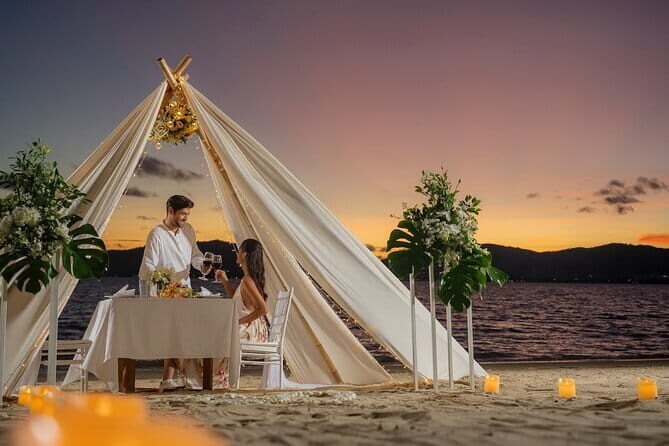 Dinner in the Sky in Phuket - The platform experience: what the hour feels like
