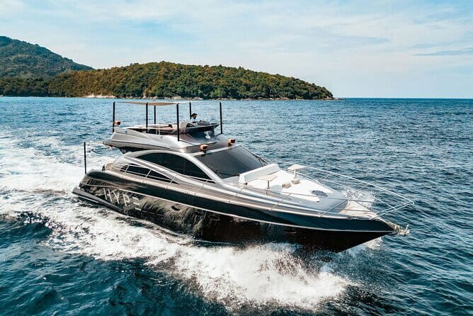 Freedom Party Boat Cruise By HYPE Boat Club Phuket - Include Pickup Transfer - Stop 1: Koh He and the Lunch + Music Rhythm