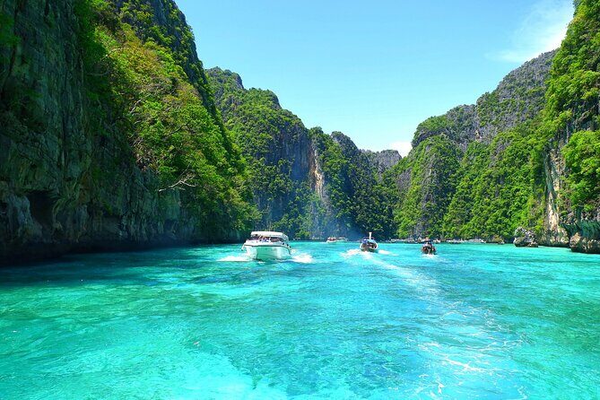 From Phuket: Phi Phi, Maya Bay & Khai Islands Speedboat Tour - Pileh Bay snorkeling: The limestone swimming-pool feel