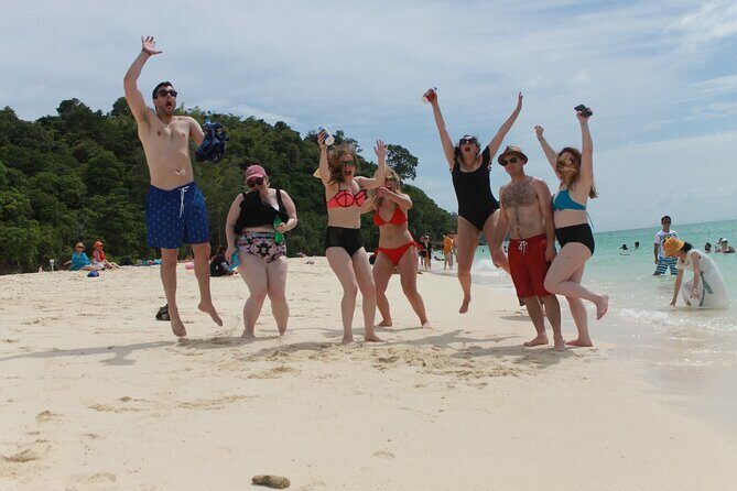 Full-Day Private Phi Phi Islands Speedboat Charter - The first island stop: Bamboo Island’s mix of beach and snorkeling
