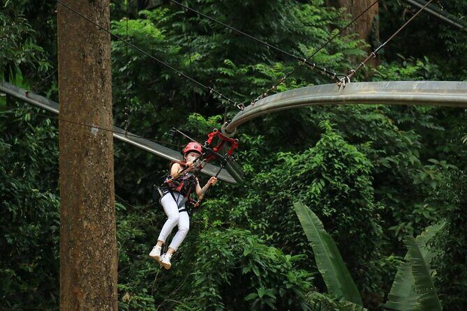 Hanuman World Zipline & Skywalk Phuket - What the crew focuses on during your flight time