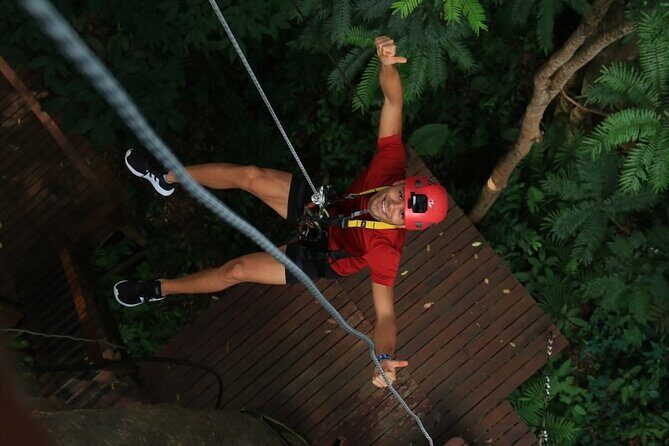 Hanuman World Zipline & Skywalk Phuket - Food at Wanon Zone and what you get with each plan