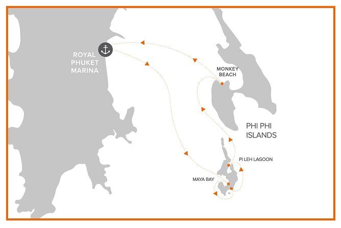 Hype Yacht : VIP Tour Phi Phi Island & Maya Bay from Phuket - Sunset sailing back to Royal Phuket Marina