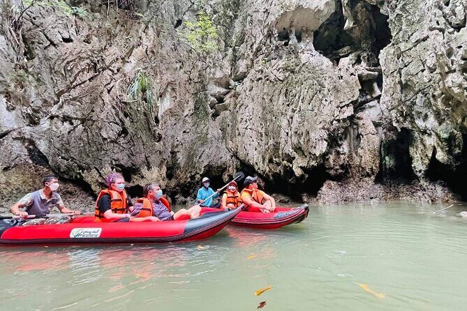 James Bond Island Canoeing 7 Point 5 Island By Speedboat From Phuket - Stop 5: James Bond Island for the filming-location moment