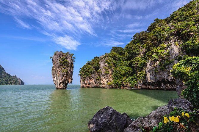 James Bond Island Day Tour by Longtail Boat - Phang Nga Bay National Park by longtail boat: seeing cliffs up close