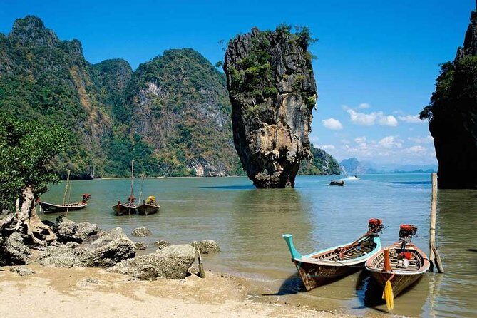 James Bond Island Day Tour by Longtail Boat - Wat Suwan Kuha and Monkey Cave: temple time with real atmosphere