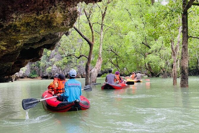 James Bond Island Day Tour with Kayaking Experience by Speed Boat from Phuket - Panak Island and the Ice Cream Cave walk: limestone time on foot