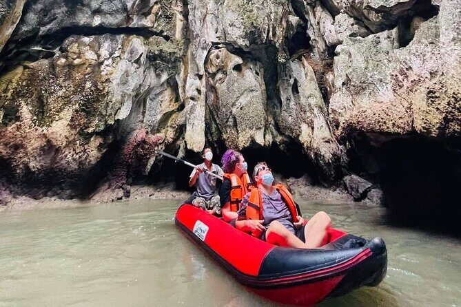 James Bond Island Day Tour with Kayaking Experience by Speed Boat from Phuket - Panyee floating village lunch: scenic break, eat smart