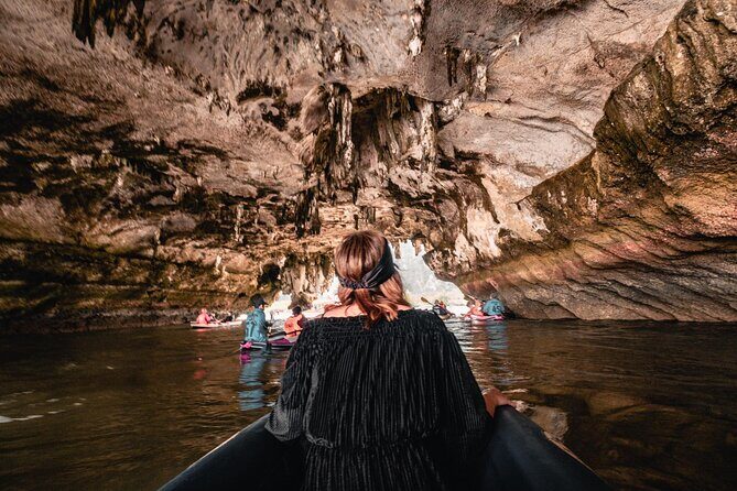 James Bond Island Longtail Boat Tour (Private & All-Inclusive) - Tham Lod, Koh Panak, Ice Cream, and Diamond Caves: boat time through rock formations
