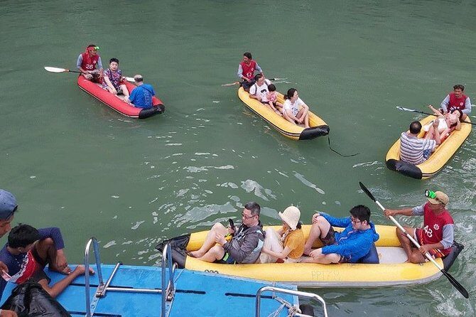 James Bond Island, Panak & Hong Island Trip + 1 Canoeing By Big Boat From Phuket - After the movie rock: swimming and relaxing time