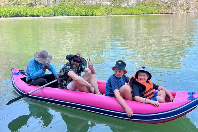 James Bond Island Private Boat Tour - Hong Island canoeing: mangroves and over-water caves are the main event