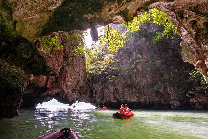 James Bond Twilight Sea Canoe and Glowing Plankton from Phuket - Canoeing the Hongs of Phang Nga: lagoons, caves, and close-up karst views