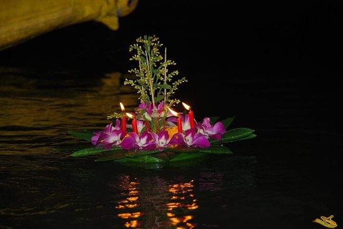 John Gray's Adventure Hong by Starlight in Phang Nga Bay - Loy Krathong workshop and ceremony: flowers on the water, then the lights
