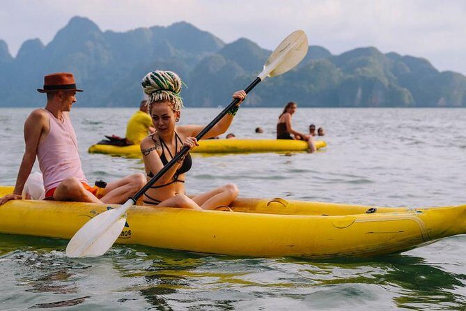 John Gray's Hong by Starlight with Sea Cave Kayaking + Loy Krathong From Phuket - Food and Water: Thai Lunch, Seafood-Vegan Buffet, and On-Board Convenience