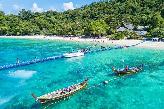 Kahung Beach ( Coral Island ) by Speedboat - Water activities options: snorkeling, parasailing, banana boat, intro scuba