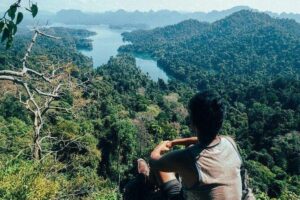 Khao Sok National Park Jungle Safari Full Day Tour from Phuket - Entering Khao Sok: Panoramic Views and the Elephant Camp Stop
