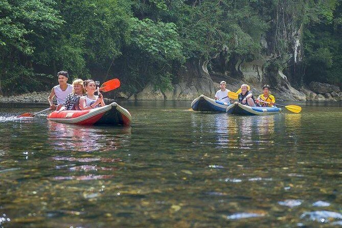 Khao Sok National Park Jungle Safari Full Day Tour from Phuket - River Canoeing / Bamboo Rafting: Where Wildlife Shows Up