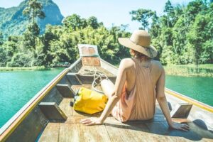 Khao Sok National Park & Samet Nangshe Private Tour from Phuket - Cheow Lan Lake by private long-tail boat