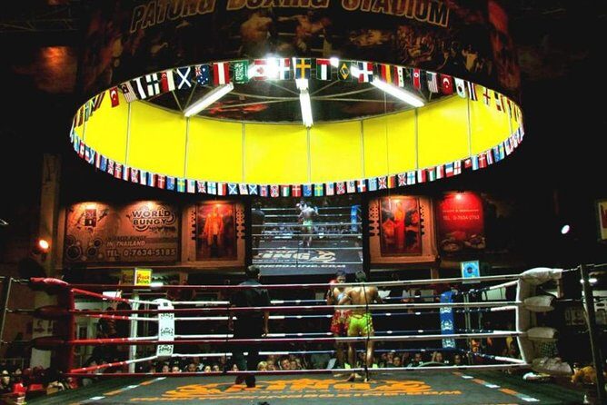 Muay Thai Boxing Match Action – Patong Stadium - Stadium seats vs ringside: the real difference is how close you feel