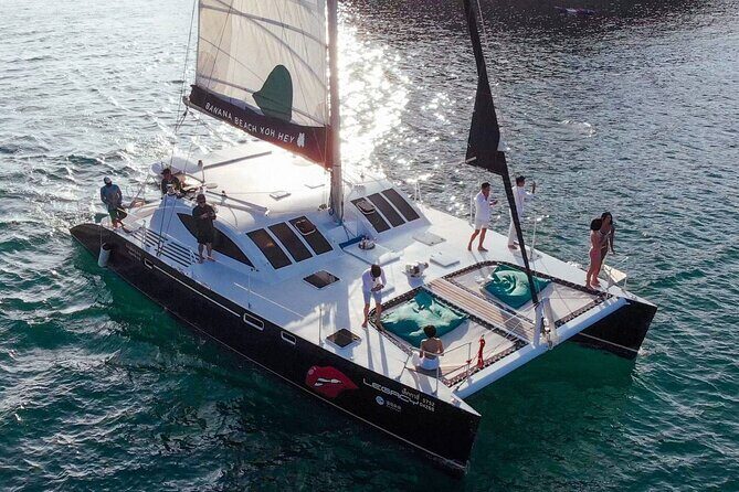 OMBRE Yacht Cruise to Racha & Coral Islands - Banana Beach: swimming, sun time, and lunch that doesn’t feel like an afterthought