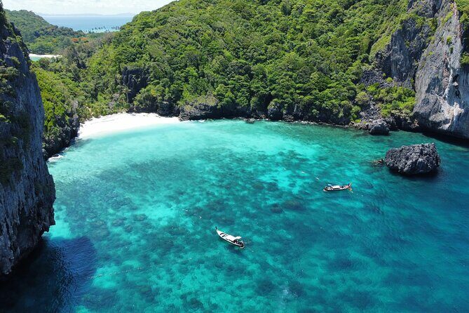 One Day Phi Phi, Maya And Khai Islands Adventure - Stop 5: Pileh Bay Swim in Emerald Water (About 1 Hour)