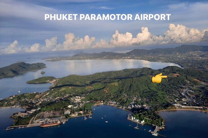 Paramotor Phuket - Your private experience flow: check-in, bottled water, and GoPro premium video