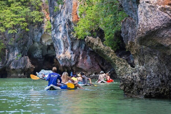 Phang Nga Bay Day Trip to Panak and James Bond Island by Speedboat from Phuket - Koh Rang Yai Beach: Cooling Down After Cave Time