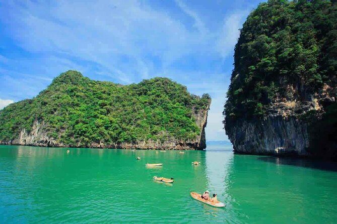 Phang Nga Bay National Park Tour from Phuket including Amazing Sea Cave Canoeing - Talu Island sea cave canoeing: the best stretch of the itinerary