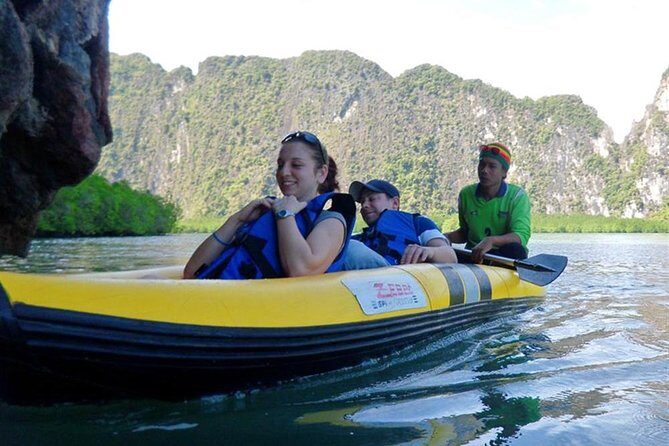 Phang Nga Bay National Park Tour from Phuket including Sea Cave Canoeing - Group size, boats, and timing from Phuket: what changes day to day