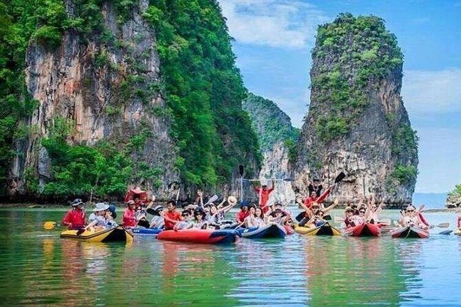 Phang Nga Bay Premium Trip Speed Boat Tour - Stop 1: Koh Mak Noi for a break from the busiest parts