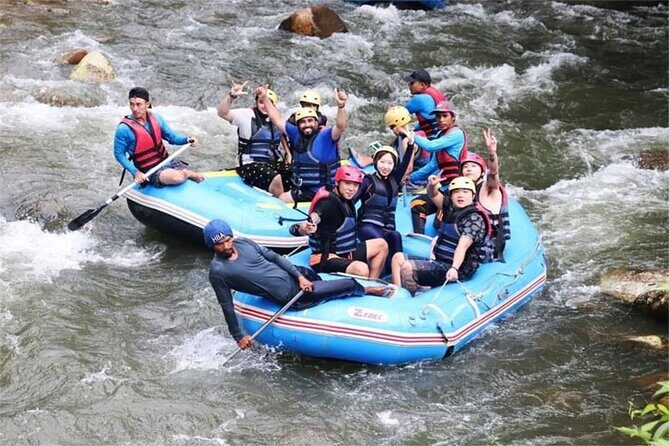 Phang Nga Tour with White Water Rafting and Zipline - A Full Day from Phuket: Temple to River to Flying Fox