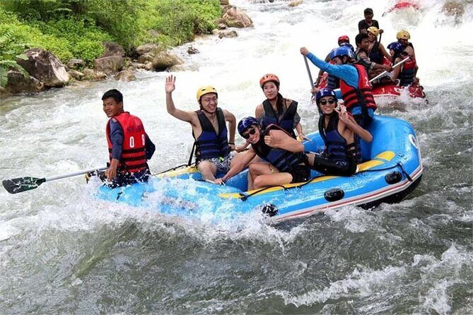 Phang Nga Tour with White Water Rafting and Zipline - Flying Fox Zipline at 150 m Over the Forest