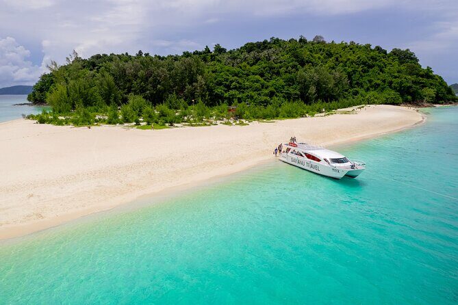 Phi Phi & Bamboo Island Full Day Tour by Premium Speed-Catamaran - Pileh Lagoon: Swim Time in Turquoise Water and Cliffs