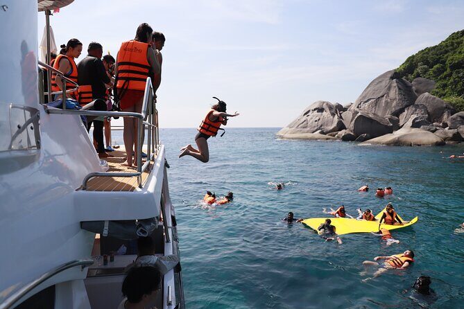 Phi Phi Island & Maiton Island Full Day Tour with Luxury Yacht - Pileh Bay and the longtail transfer to Maya Bay