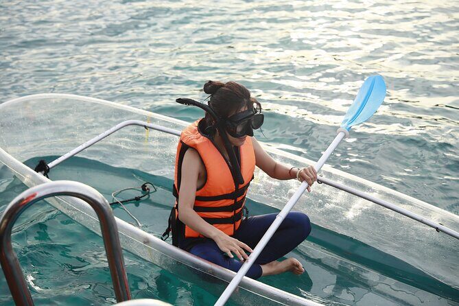 Phi Phi Island & Maiton Island Full Day Tour with Luxury Yacht - Ko Phi Phi Lee snorkeling time with included gear