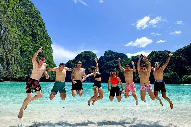 Phi Phi Island Private Boat Tour - Monkey Beach + Ko Phi Phi Don: Playtime, Then Main-Island Time
