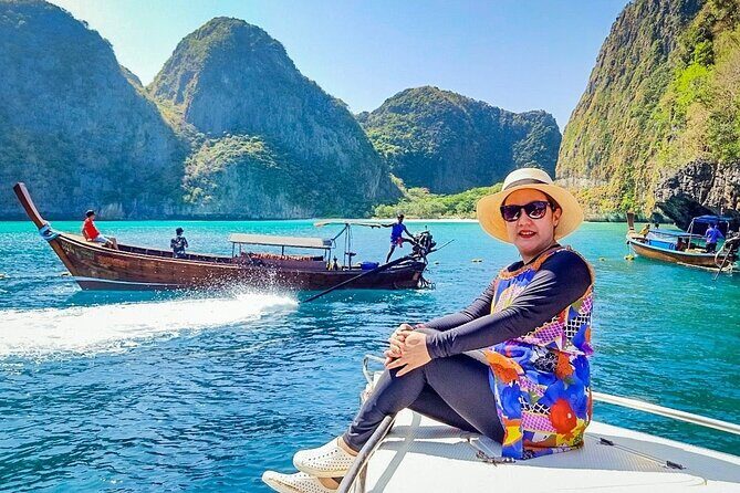 Phi Phi & Khai Islands Speedboat Tour from Phuket with Snorkeling - Phi Phi Leh timing: Maya Bay, Loh Samah Bay, and Viking Cave wall paintings