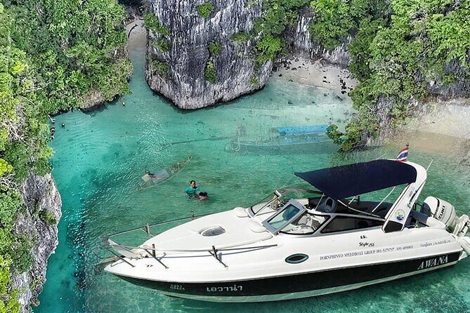 Phi Phi, Maya Bay, Bamboo by Private VIP boat - Boat Lagoon start: private pickup, tea and coffee, and avoiding stress