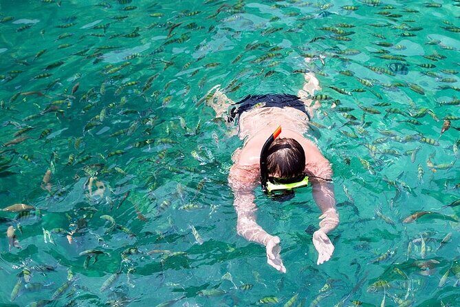Phi Phi, Maya Bay, Bamboo by Private VIP boat - Phi Phi Islands: the long middle block for snorkeling and sightseeing